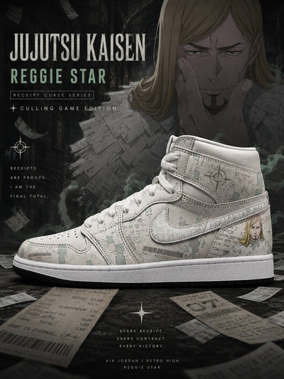 Reggie Star V.1 Custom High-Top Sneakers