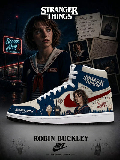 Robin Buckley V.1 Custom High-Top Sneakers