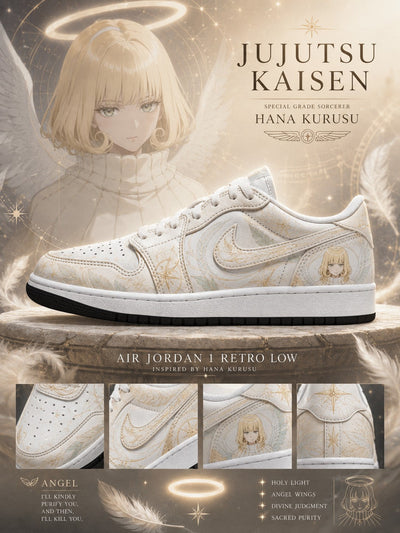Hana Kurusu V.1 Custom Low-Top Court Sneakers