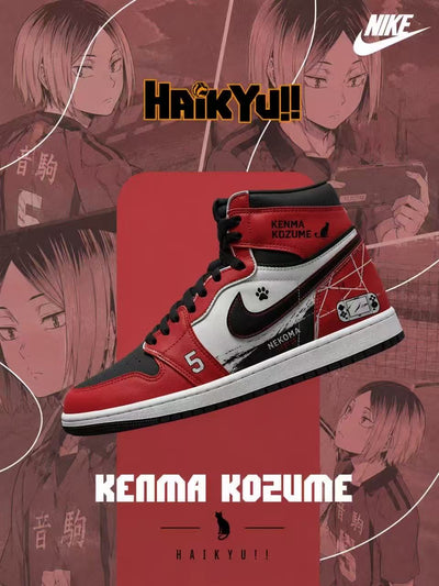 Kenma Kozume V.3 Custom High-Top Sneakers