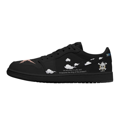 Luffy Gear 5 Nika V.10 Custom Low-Top Court Sneakers