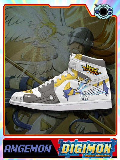 Angemon V.1 Custom High-Top Sneakers