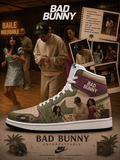 Bad Bunny V.5 Custom High-Top Sneakers