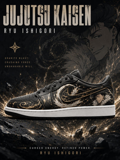 Ryu Ishigori V.1 Custom Low-Top Court Sneakers