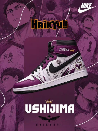 Wakatoshi Ushijima V.6 Custom High-Top Sneakers