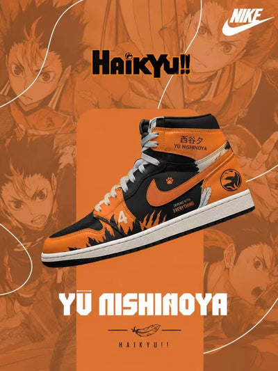 Yuu Nishinoya V.3 Custom High-Top Sneakers