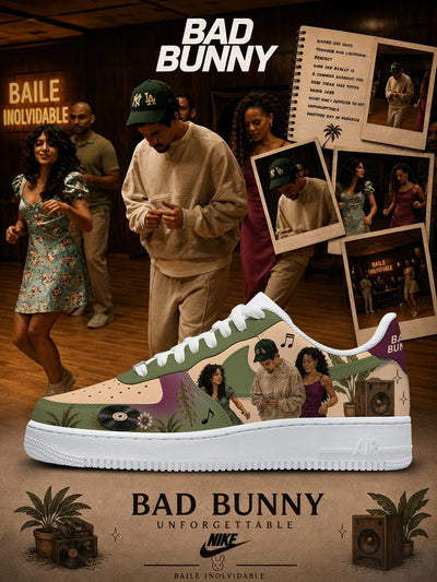 Bad Bunny V.5 Custom Air-Style Sneakers