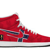 World Cup 2026 Norway V.1 Custom TS High Sneakers
