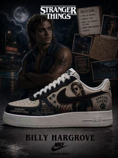 Billy Hargrove V.1 Custom Air-Style Sneakers