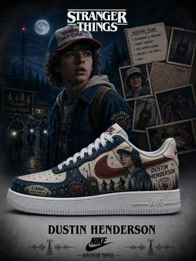 Dustin Henderson V.2 Custom Air-Style Sneakers