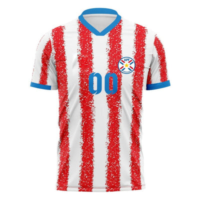 Custom Paraguay Style 2026 Soccer Jersey