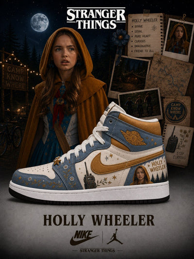 Holly Wheeler V.1 Custom High-Top Sneakers