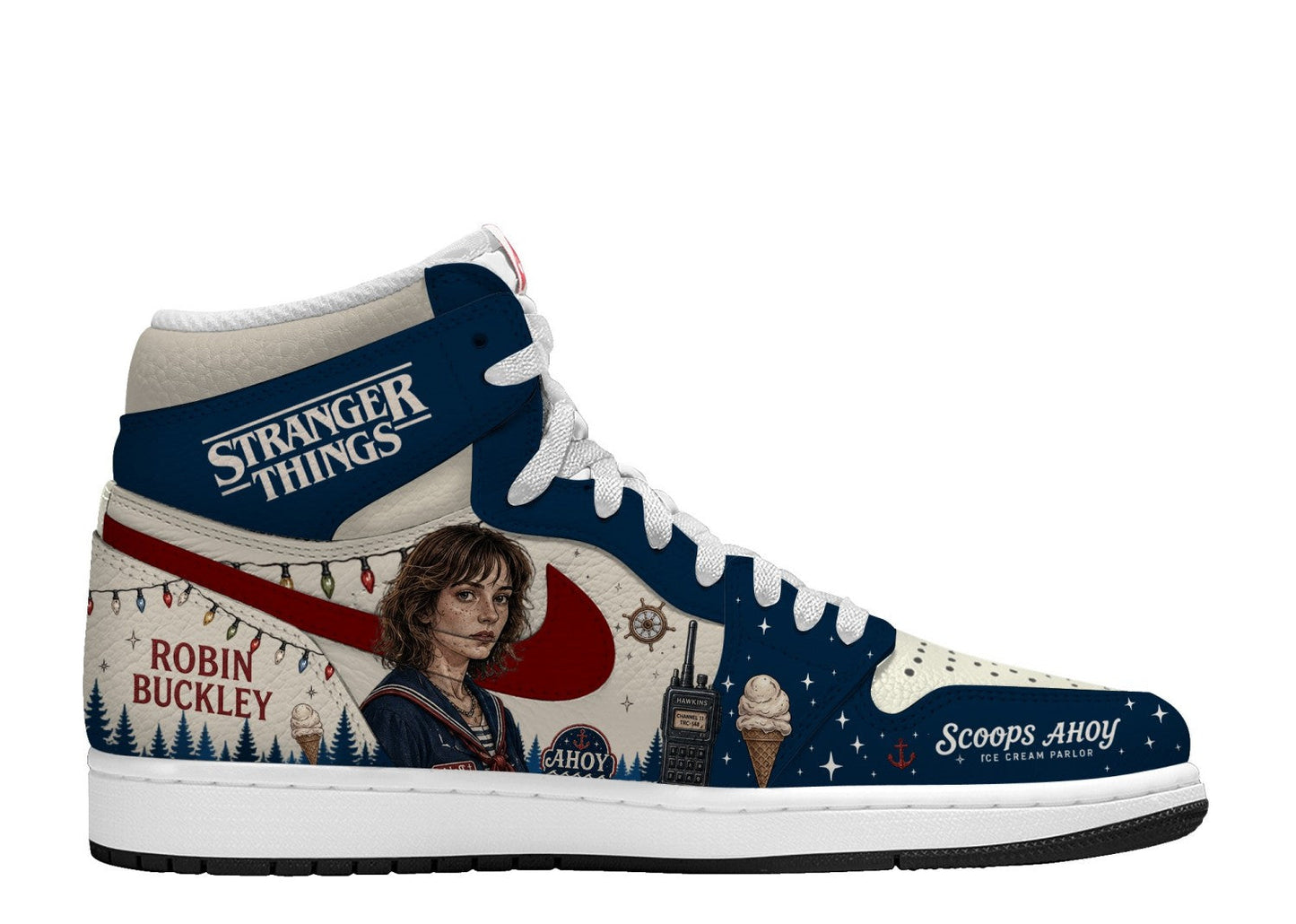 Robin Buckley V.1 Custom TS High Sneakers
