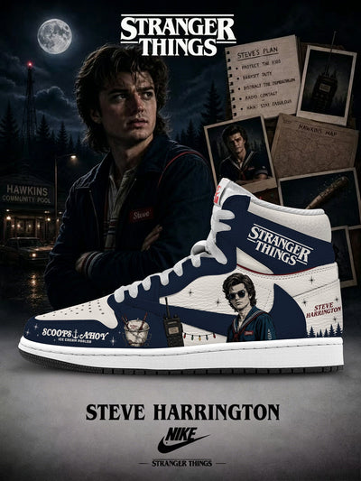 Steve Harrington V.1 Custom TS High Sneakers