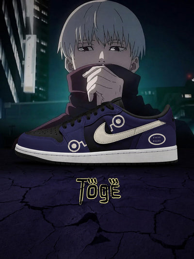 Toge Inumaki V.3 Custom Low-Top Court Sneakers