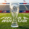 Official FIFA World Cup 2026 Edition - 17oz Pilsner Beer Glass & 6-Inch Trophy Bottle Opener Gift Set