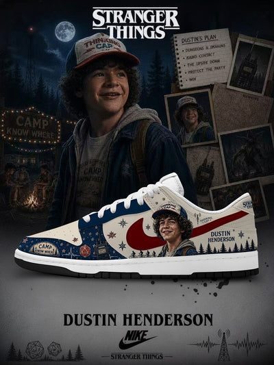 Dustin Henderson V.1 Custom SB-Style Sneakers