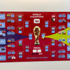 Exclusive Original World Cup 2026 Magnetic Bracket Tournament Tracker,Gift for Him, Husband, Dad