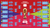 Exclusive Original World Cup 2026 Magnetic Bracket Tournament Tracker,Gift for Him, Husband, Dad