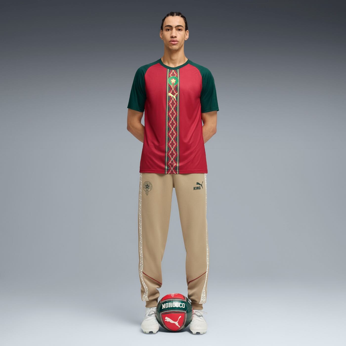 Morocco Warm Up Training Top