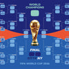 Exclusive Original World Cup 2026 Magnetic Bracket Tournament Tracker,Gift for Him, Husband, Dad