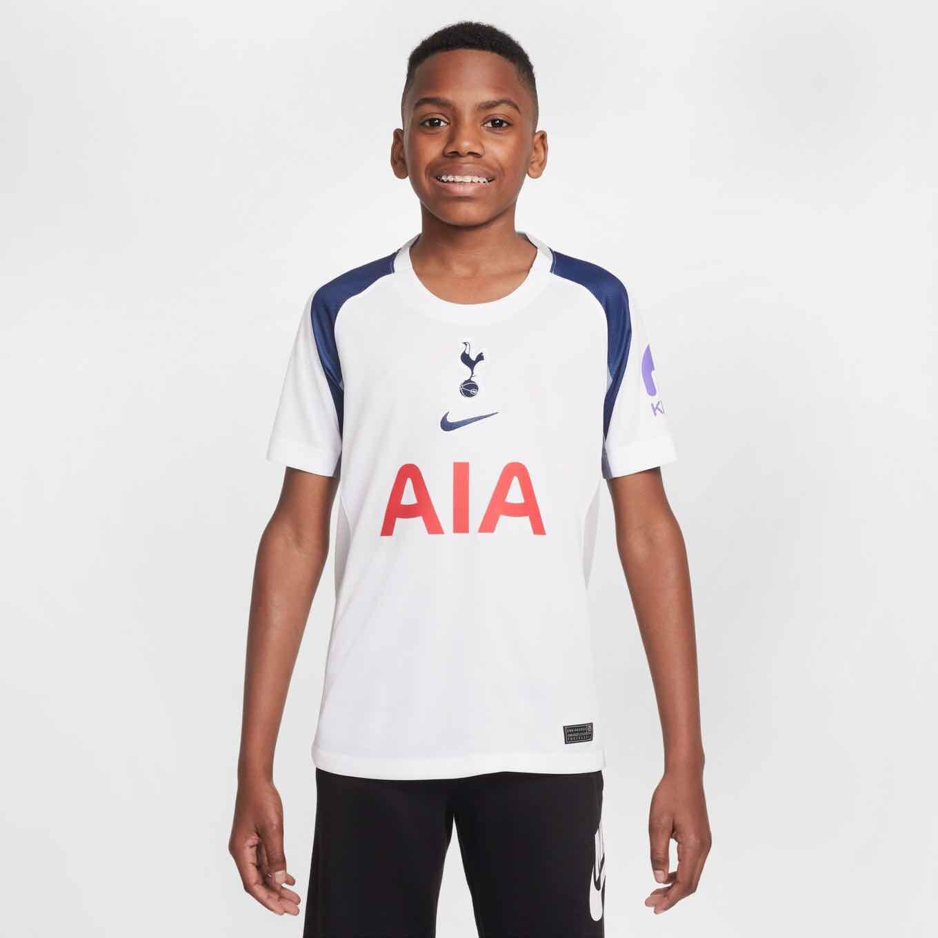 Tottenham Hotspur 2025/26 Stadium Home Jersey Youth