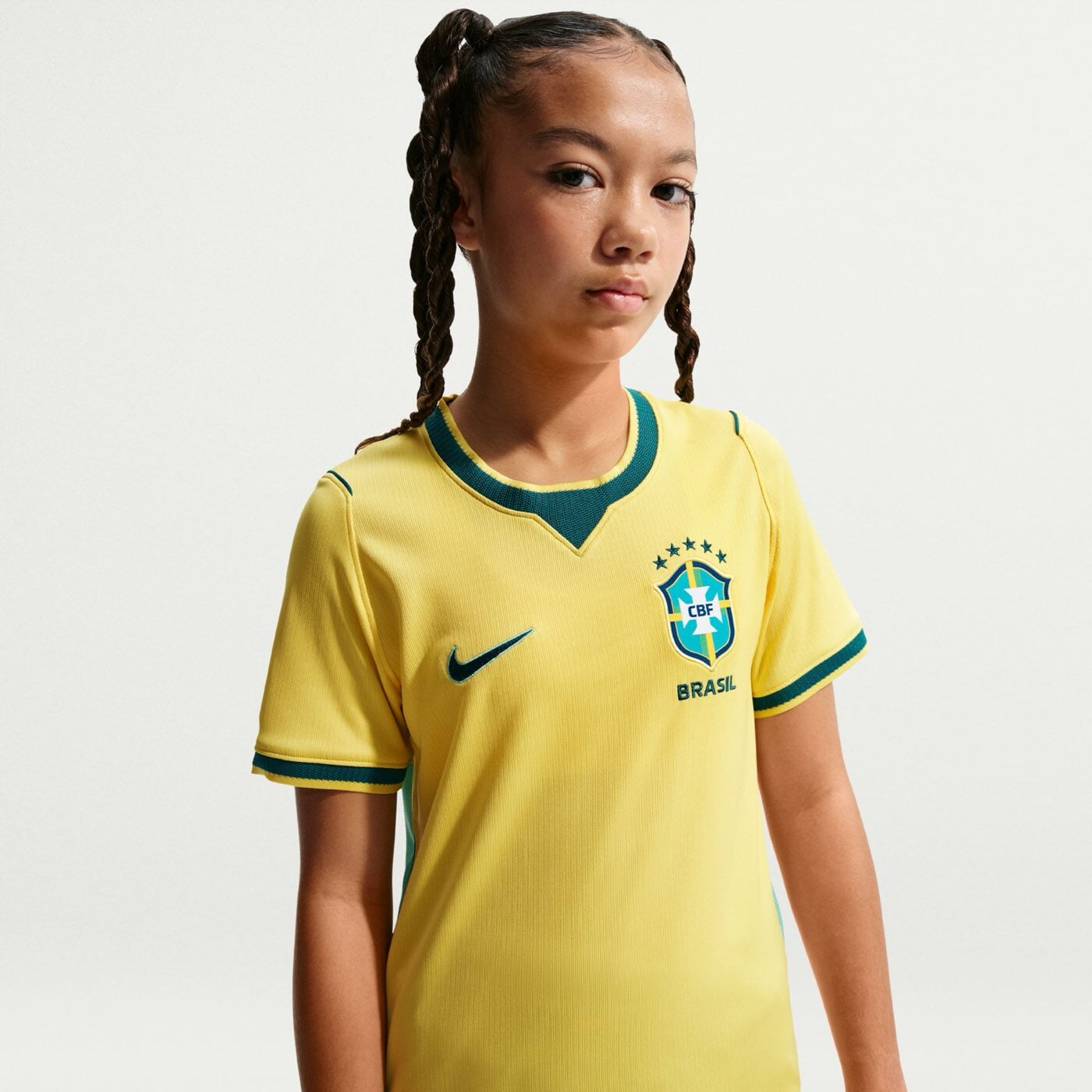 Brazil 2026 Stadium Home Jersey Youth