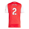 Arsenal 25/26 Home Saliba Jersey