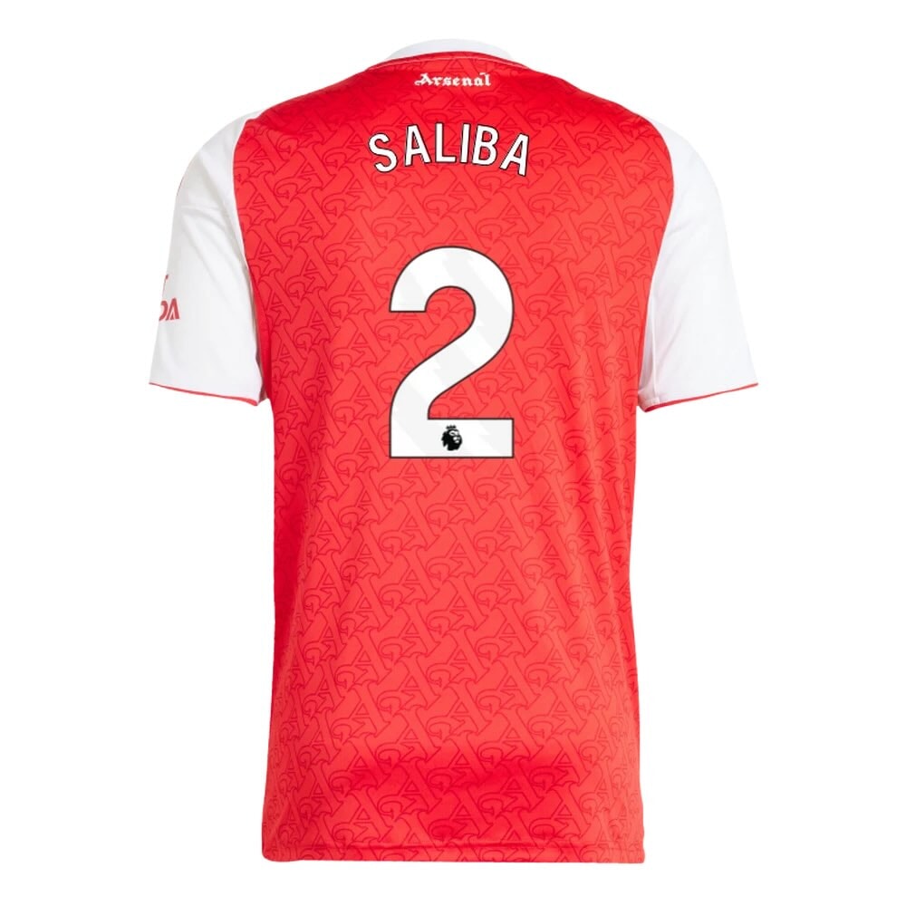 Arsenal 25/26 Home Saliba Jersey