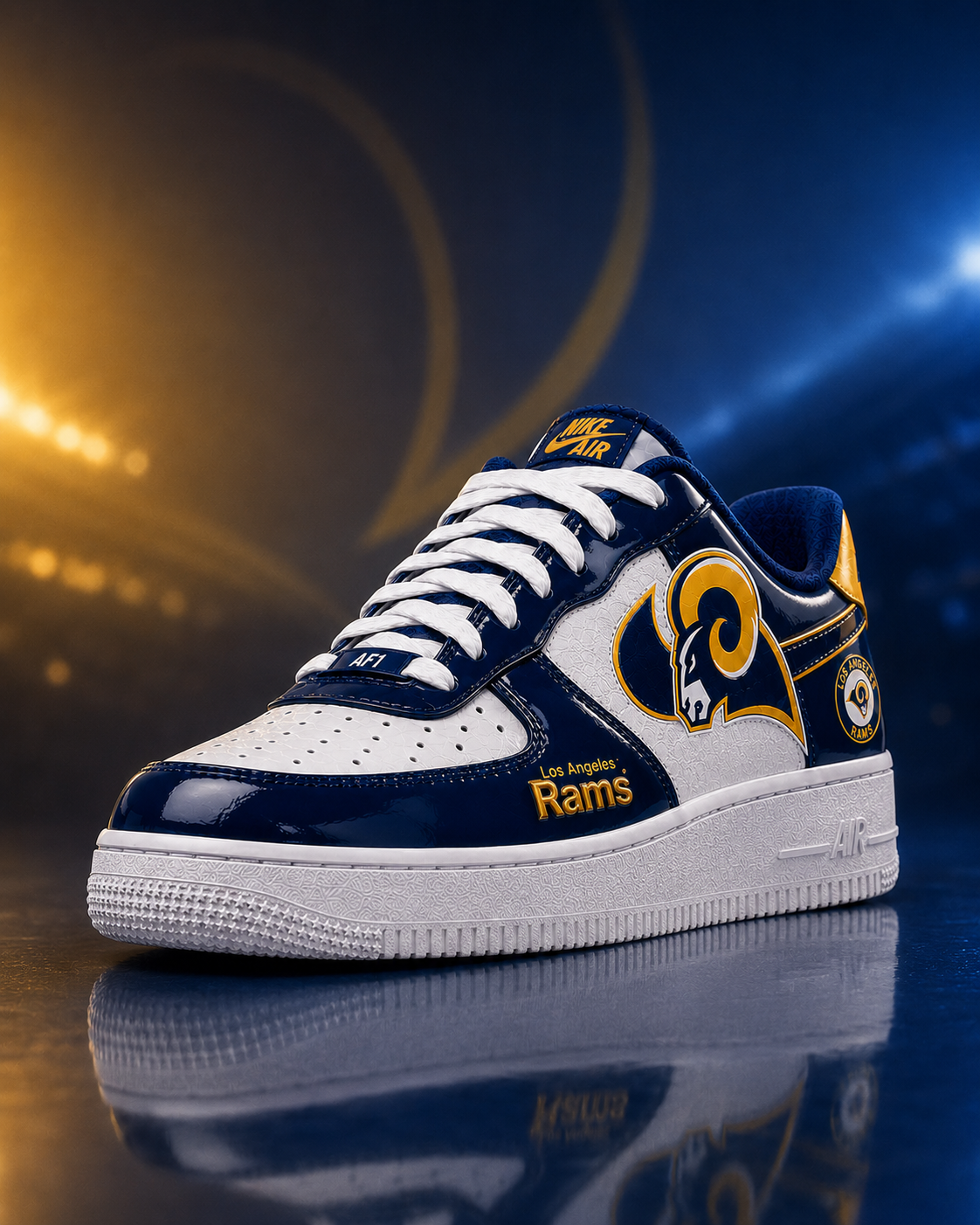 Los Angeles Rams  Custom Air-Style Sneakers