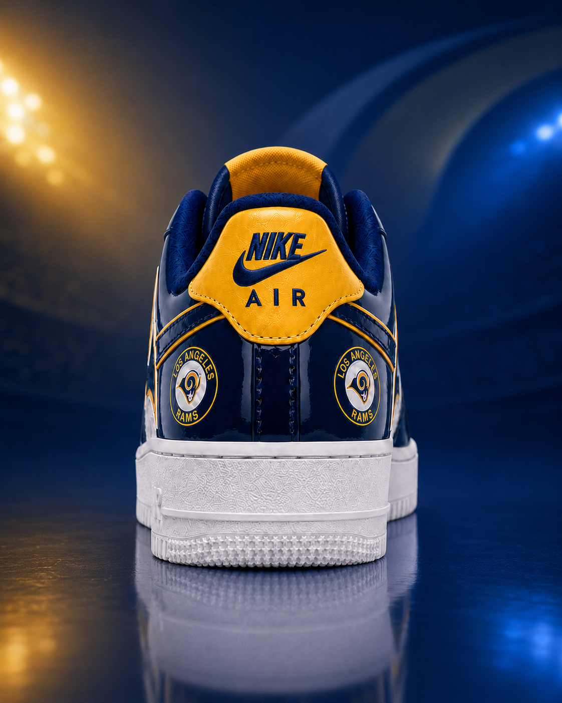 Los Angeles Rams  Custom Air-Style Sneakers
