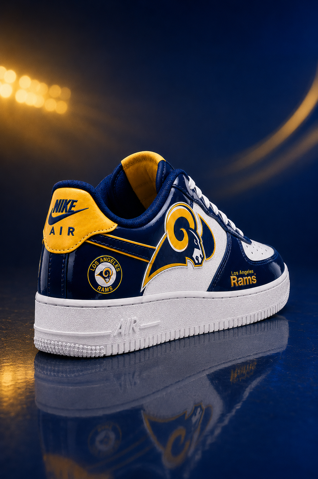 Los Angeles Rams  Custom Air-Style Sneakers