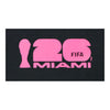 FIFA World Cup 2026™ Miami Poster Black T-Shirt - Unisex