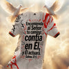 Jesus Victory Celebration Jersey – Christian Faith Soccer Shirt, Jesus Christ Graphic Athletic Tee
