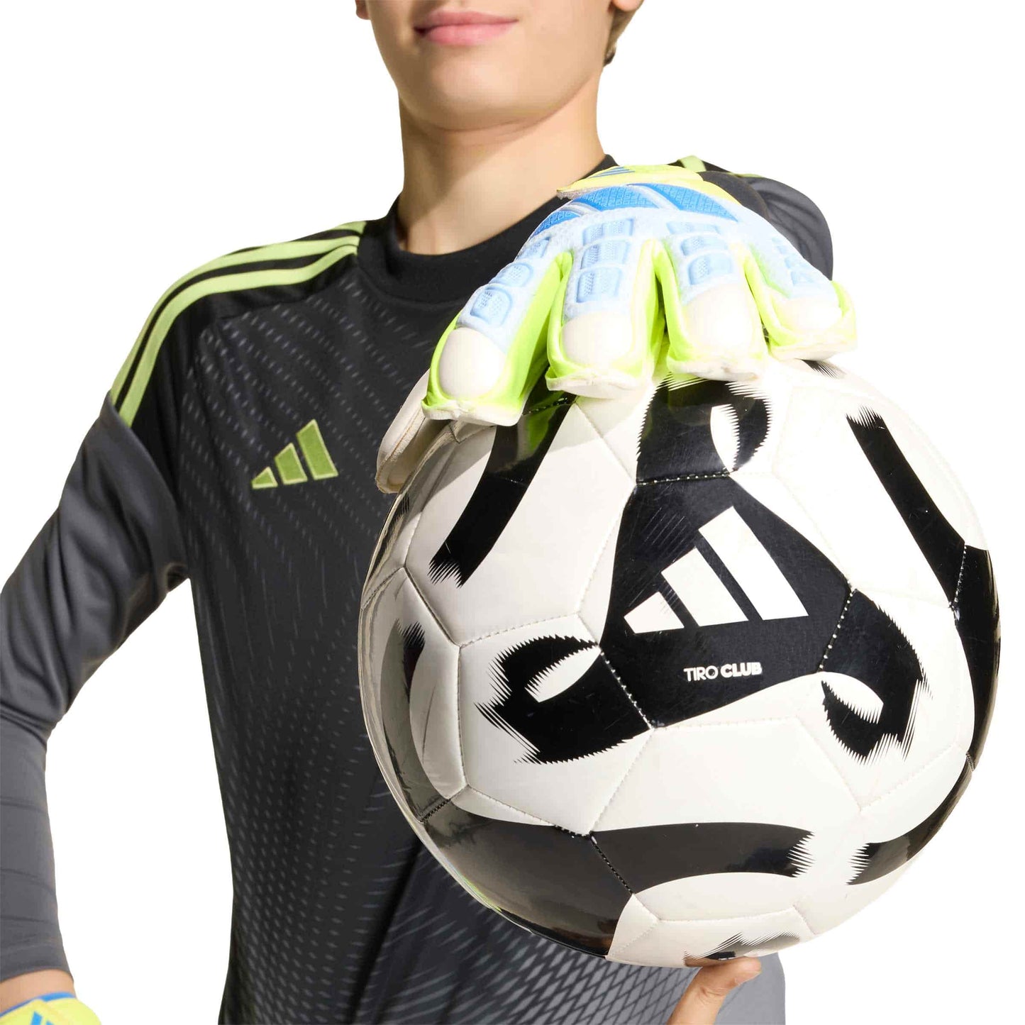adidas Predator Match Fingersave Goalkeeper Gloves Youth