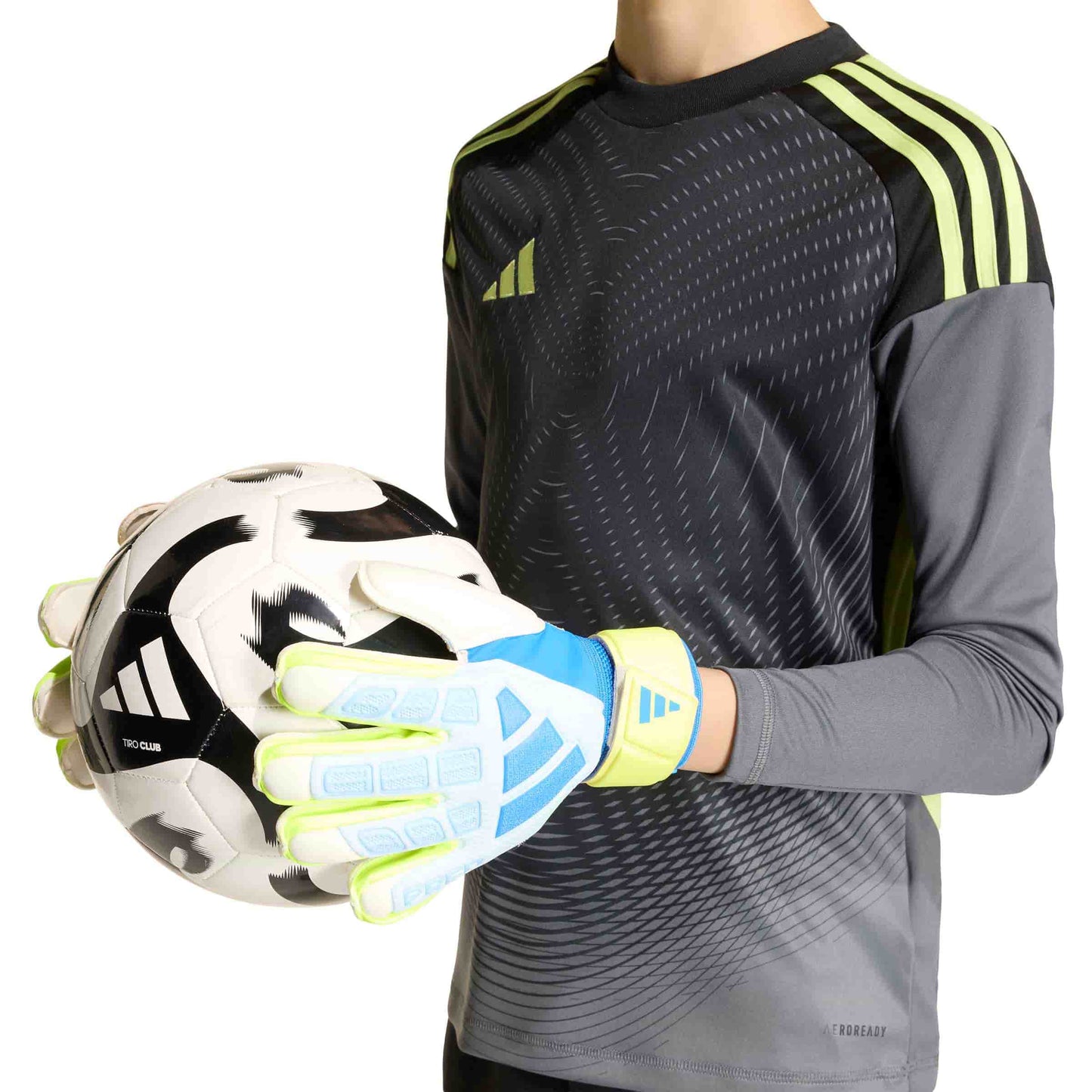adidas Predator Match Fingersave Goalkeeper Gloves Youth