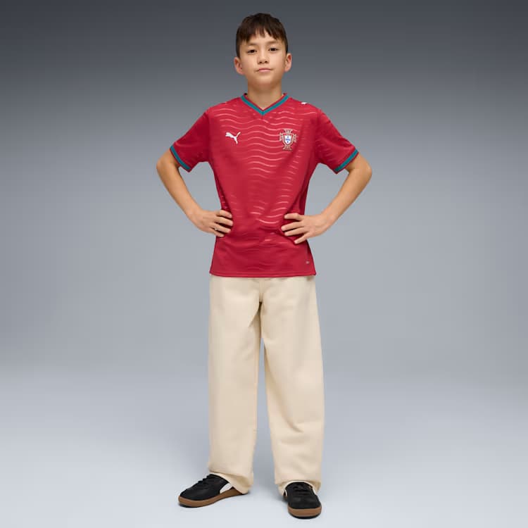 Portugal 2026 Home Jersey Youth