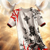 Jesus Victory Celebration Jersey – Christian Faith Soccer Shirt, Jesus Christ Graphic Athletic Tee