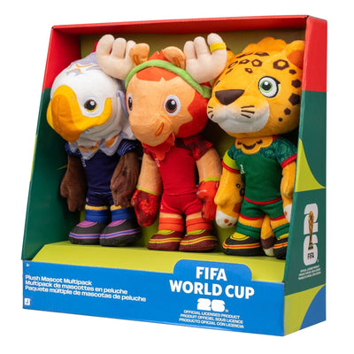 FIFA World Cup 2026™ 10" Mascot Plush Multipack