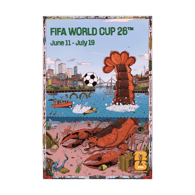 FIFA World Cup 2026™ Boston Host City Poster