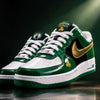 Boston Celtics  Custom Air-Style Sneakers - Air Force 01